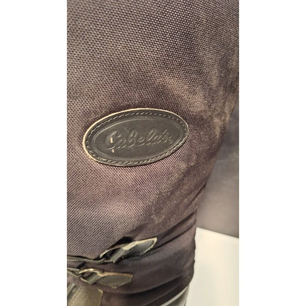 Cabela's Mens Winter Snow Boots Black Size 12 Removable Insulated Liner